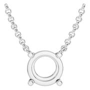 Solitaire Necklace - Round 8.10-8.30mm