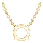 Solitaire Necklace - Round 8.10-8.30mm