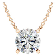 Solitaire Necklace - Round 9.2mm