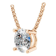 Solitaire Necklace - Round 9.2mm