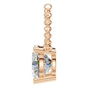 Solitaire Necklace - Round 9.2mm