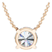Solitaire Necklace - Round 9.2mm