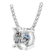 Solitaire Necklace - Round 9.2mm