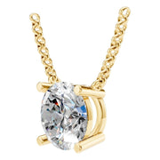 Solitaire Necklace - Round 9.2mm