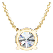 Solitaire Necklace - Round 9.2mm