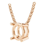 Solitaire Necklace - Round 9.2mm