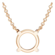 Solitaire Necklace - Round 9.2mm
