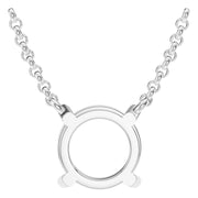 Solitaire Necklace - Round 9.2mm