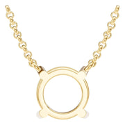Solitaire Necklace - Round 9.2mm