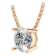 Solitaire Necklace - Round 10.1mm