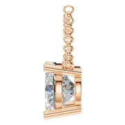 Solitaire Necklace - Round 10.1mm