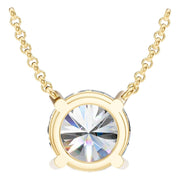 Solitaire Necklace - Round 10.1mm
