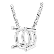 Solitaire Necklace - Round 10.1mm