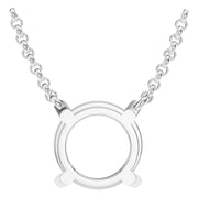 Solitaire Necklace - Round 10.1mm