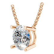 Solitaire Necklace - Round 11.1mm