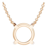 Solitaire Necklace - Round 11.1mm