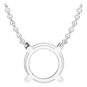 Solitaire Necklace - Round 11.1mm