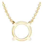 Solitaire Necklace - Round 11.1mm