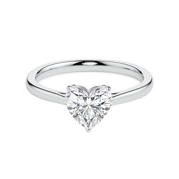 Olfea Solitaire Heart Ring-Dileti