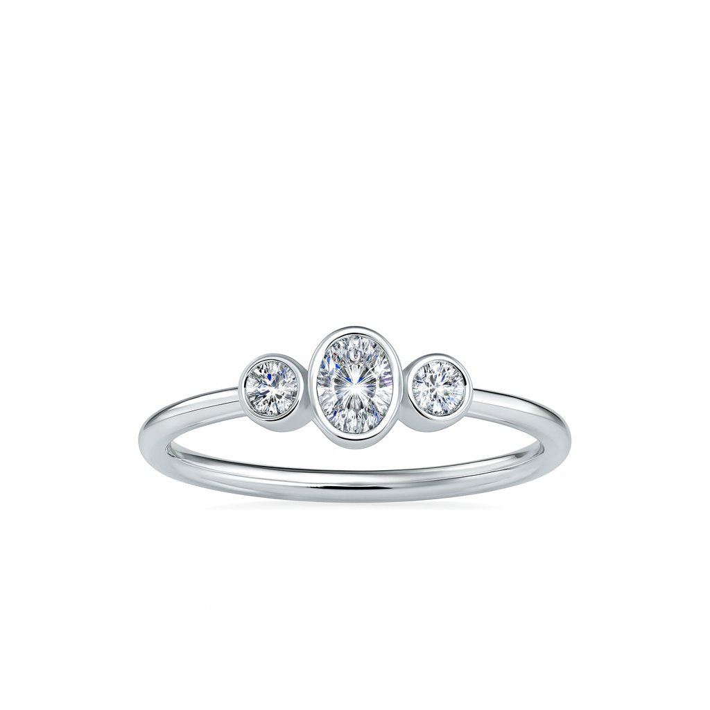 Orla Cirque-Oval Elegance Ring