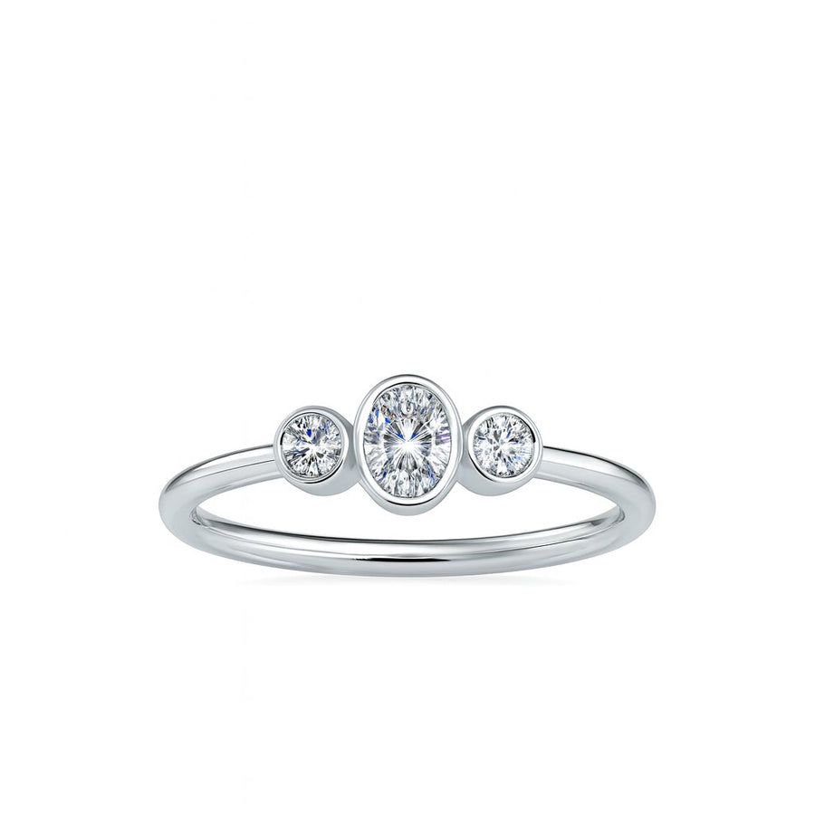 Orla Cirque-Oval Elegance Ring