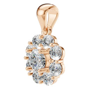 Cluster Pendant - Round 3.8mm
