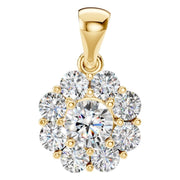 Cluster Pendant - Round 3.8mm
