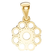 Cluster Pendant - Round 3.8mm
