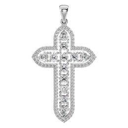 Cushion Cross Pendant