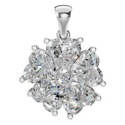 Multi Stone Pendant - Round 2mm