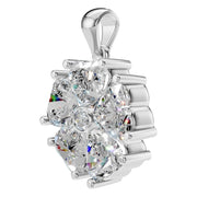 Multi Stone Pendant - Round 2mm