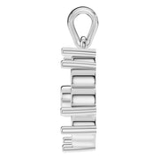 Multi Stone Pendant - Round 2mm