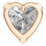 Solitaire Pendant - Heart 7mm