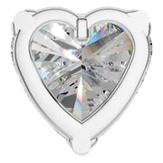 Solitaire Pendant - Heart 7mm