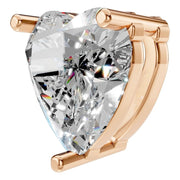 Solitaire Pendant - Heart 7.5mm
