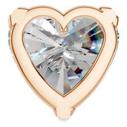 Solitaire Pendant - Heart 7.5mm