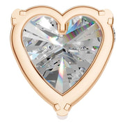 Solitaire Pendant - Heart 9mm
