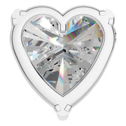 Solitaire Pendant - Heart 9mm