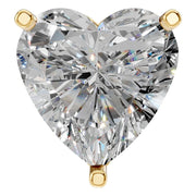 Solitaire Pendant - Heart 9mm