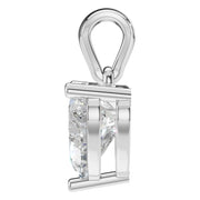 Solitaire Pendant - Heart 6.5mm