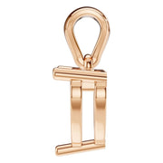 Solitaire Pendant - Heart 6.5mm