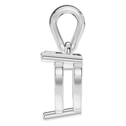Solitaire Pendant - Heart 6.5mm