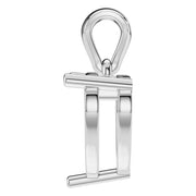 Solitaire Pendant - Heart 8mm