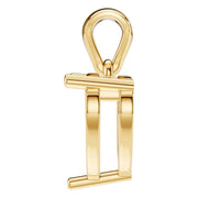 Solitaire Pendant - Heart 8mm