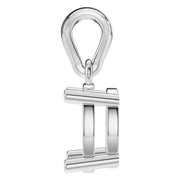 Solitaire Pendant - Oval 7x4.5mm
