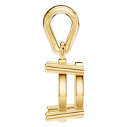 Solitaire Pendant - Oval 7x4.5mm