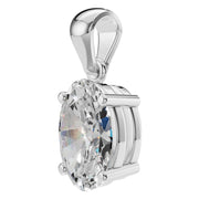 Solitaire Pendant - Oval 8x5.5mm