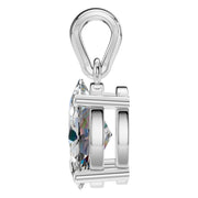 Solitaire Pendant - Oval 8x5.5mm