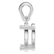 Solitaire Pendant - Oval 8x5.5mm