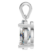 Solitaire Pendant - Oval 9x6mm